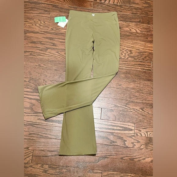 Active Seamless High-Rise Leggings Olive Green Large - Picture 8 of 13